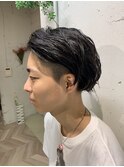 【MITSU】ワイルドアップバング×ツーブロック