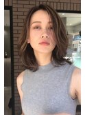 【nex表参道】大人モードなハイライト　フォギーベージュ