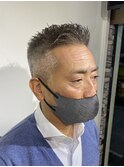 40代50代男性髪型日本橋室町ビジネスベリーショートヘアスタイル