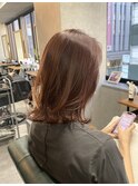 repose.hair/テラコッタ/ミニウルフ/くすみブルー[日本橋駅]