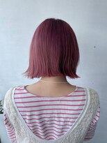 リノショアーズ ショウナン 辻堂店(RinoShores SHONAN)&nbsp;大人美人くびれヘア艶感結べるボブカットピンクハイトーン