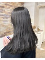 アリー 原宿 表参道(ALLY)&nbsp;[ALLY松村]ブリーチなしオリーブグレー10代/20代/30代