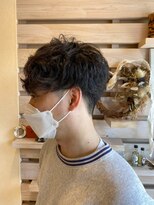 サロンドカスティーロ(salon de castillo)&nbsp;20代30代メンズパーマ黒髪暗髪モテ爽やか刈り上げ