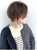 ショート/ショートボブ/くびれショート/丸みショート