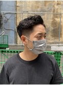 三越前 メンズ必見 スタイリングのお悩み解決 短髪パーマ