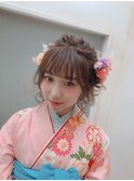 成人式ヘアアレンジ