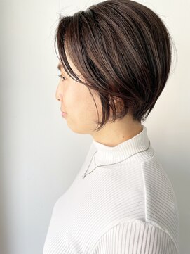 ミルク キチジョウジ(milk kichijoji) 前髪なしショート×ココアベージュ【milkkichijoji吉野けいこ】