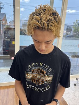 ヘアポジション 東通(HAIR Position) 外ハネMIXパーマ