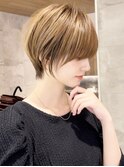 襟足くびれ美人ショート/20代30代40代/表参道【西村　公孝】