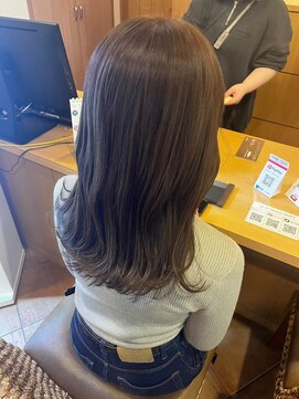 ヘアルーム フラット(HAIR ROOM flat) オリーブカラー