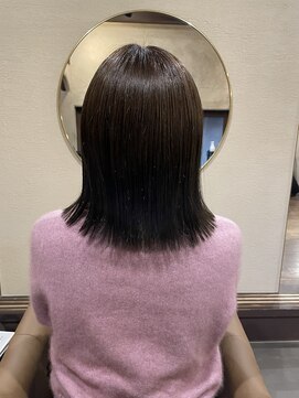 穀雨(Kokuu) 質感、艶感、色持ちup☆の水素カラー+カット