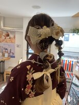 ドット ヘアー ジェム(dot.hair gem) 卒業式ヘアセット