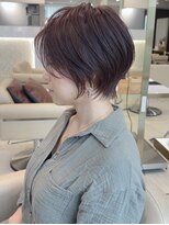 斜めバング/ニュアンスカラー/絶壁解消40代/50代【橋本】