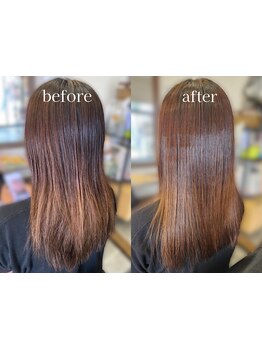 ≪湿気・ゴワツキ・癖毛で悩む方へ≫厳選薬剤の中から髪質やダメージに合わせて理想のstyleをご提案＊
