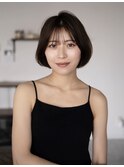 大人可愛い◎20代30代40代◎小顔ボブ.ショートボブ