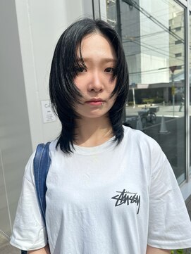 カフ(CAF) CAF松本/ウルフレイヤー/ブルーブラック/大阪/心斎橋