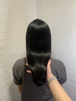 ヘアースペースブルーム プリュス 石橋店(HAIR SPACE BLOOM plus)&nbsp;コリアンブラック/髪質改善カラー/透明感カラー/艶髪