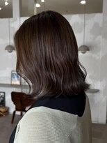 ニュイ(NUIT)&nbsp;ダブルカラーミルクティーベージュカラーケアブリーチ韓国ボブ