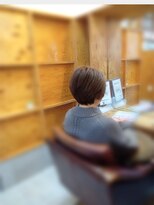 アドラーブル 長岡新保店(adorable)&nbsp;50代60代暖色系カラー大人ショート透明感小顔