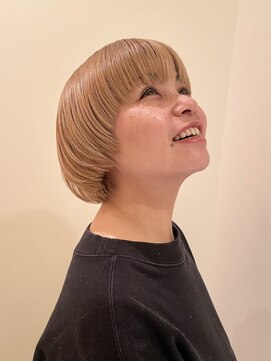 ビュートリアム265(BEAUTRIUM 265) ★春のイメチェンマッシュショート/ベージュカラー/銀座ショート