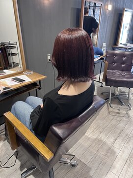 リジョイスヘア エン(REJOICE hair EN) レッド！！