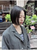 切りっぱなしボブ/ミニボブ【神戸元町】