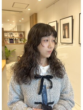 シアン 矢場町店(CYAN.) 存在感抜群！ロング大きめウェーブパーマ！！