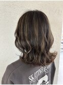 白髪ぼかしハイライト 京都 桂