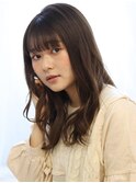【松永】透け感グレージュ//ゆるふわレイヤー