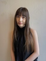 ブリーチなしで叶う*透け感くすみベージュ