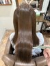 縮毛矯正＋カット＋トリートメント　18000円