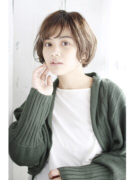 シュシュット(chouchoute) 夏美髪質改善アプリコットオレンジハイライトカラーくびれヘア20