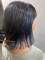 コノハナサクヤ 銀座(KonohanaSakuya)&nbsp;■白髪を活かしたインナーブルー■