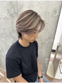 メンズグレージュバレイヤージュ