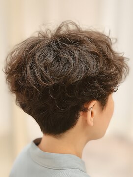 ロンロンシャ 都ホテル店(RONRONCHAT) ゆるふわメンズパーマ（ランダムスパイラル）