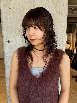カート バイ デコ(Kurt by DECO) 《竜矢》オレンジカラー×レイヤーパーマは相性抜群