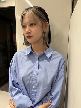 ソル 栄矢場町(SOL) デザインカラー ボブ