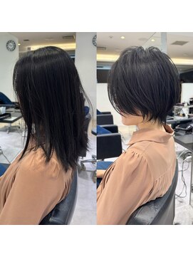 バンプ ギンザ(BUMP GINZA) 30代40代50代ショート白髪ぼかし白髪染め髪質改善ハイライト井