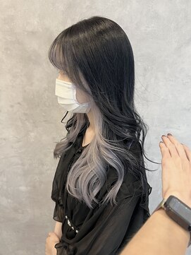 サロウィン(SALOWIN) インナーカラー/シルバー/ホワイト