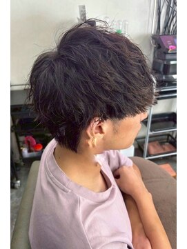 レプリカ 戸塚(Replica) メンズマッシュ×ツイストスパイラルパーマ