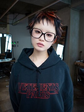 ギークス(GEEKS) 【GEEKS渋谷】渋谷/お任せデザインカラー/レイヤーショート/小顔