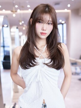 ハバナ 新宿(HAVANA) レイヤーカット/髪質改善トリートメント/小顔/オリーブグレー