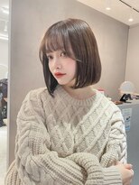 ヘアーサロン ラフリジー(Loufreasy) バッサリ切るのが不安な方へ~結べる長めボブ~