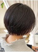 伊勢崎/着物ヘア／大人ガーリー/ダークアッシュ/似合わせカット