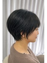 サイクル(CYCLE)&nbsp;着物ヘア/大人ガーリー/ダークアッシュ/似合わせカット/伊勢崎