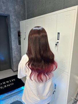 ワンズミラー 海老名店(ONE's MIRROR) メルティカラー/フェミニンロング/似合わせカット