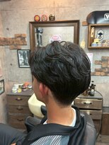 アールズ ヘア(R's hair)&nbsp;MEN’S HAIR/サーフカール/刈り上げセンターパート/印西