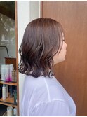 外ハネボブ/30代/40代/50代/ショートボブ