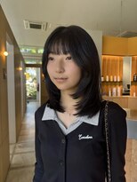 エコール(EcorE) 顔まわりレイヤー×ミディアム