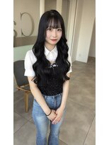 カシェ キョウマチ(cashe’e) ブルーブラック/透明感カラー/松阪/20代/10代